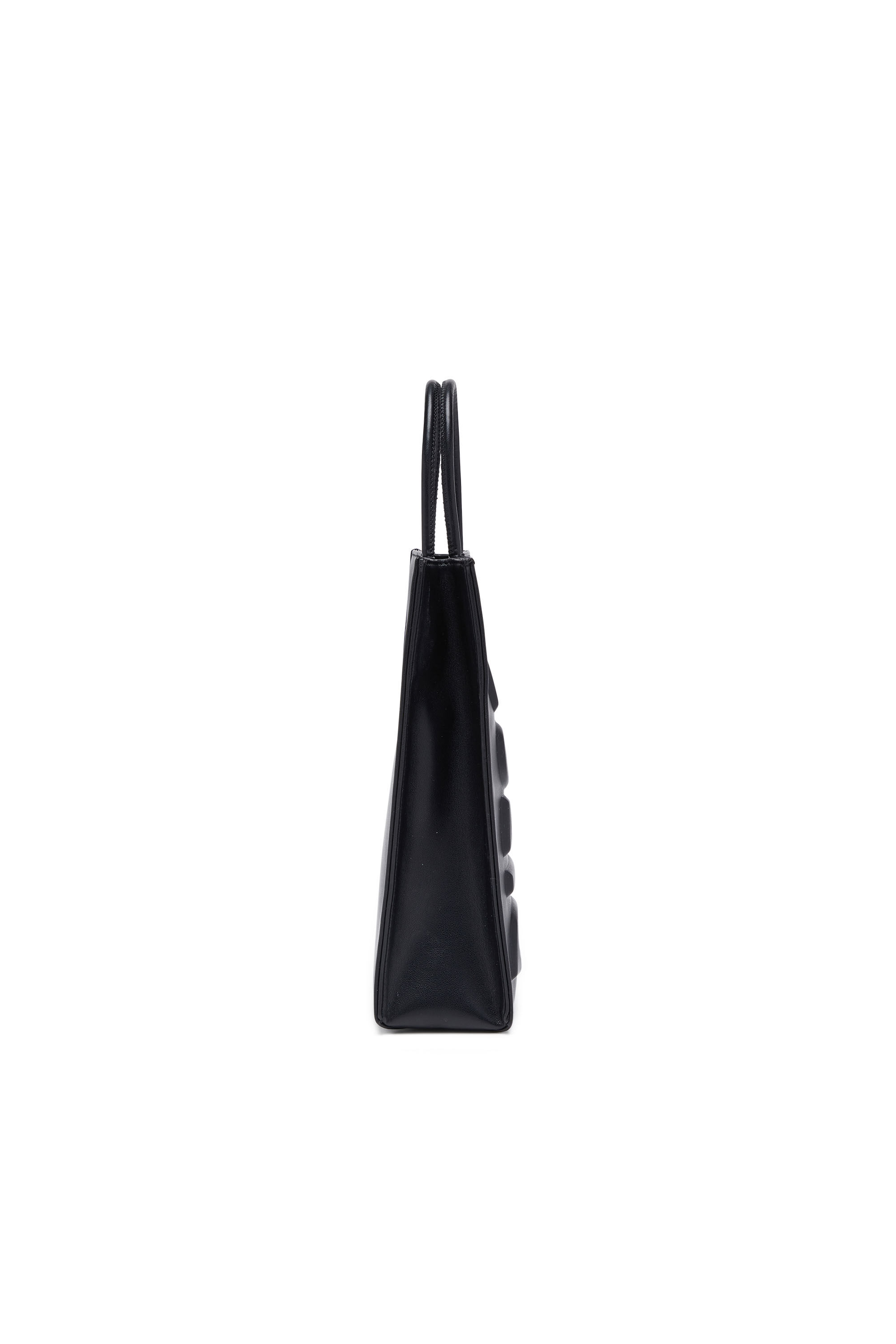 Diesel - DSL 3D SHOPPER M X, Dsl 3D M-Sac tote en PU avec logo embossé Homme in Noir - 4