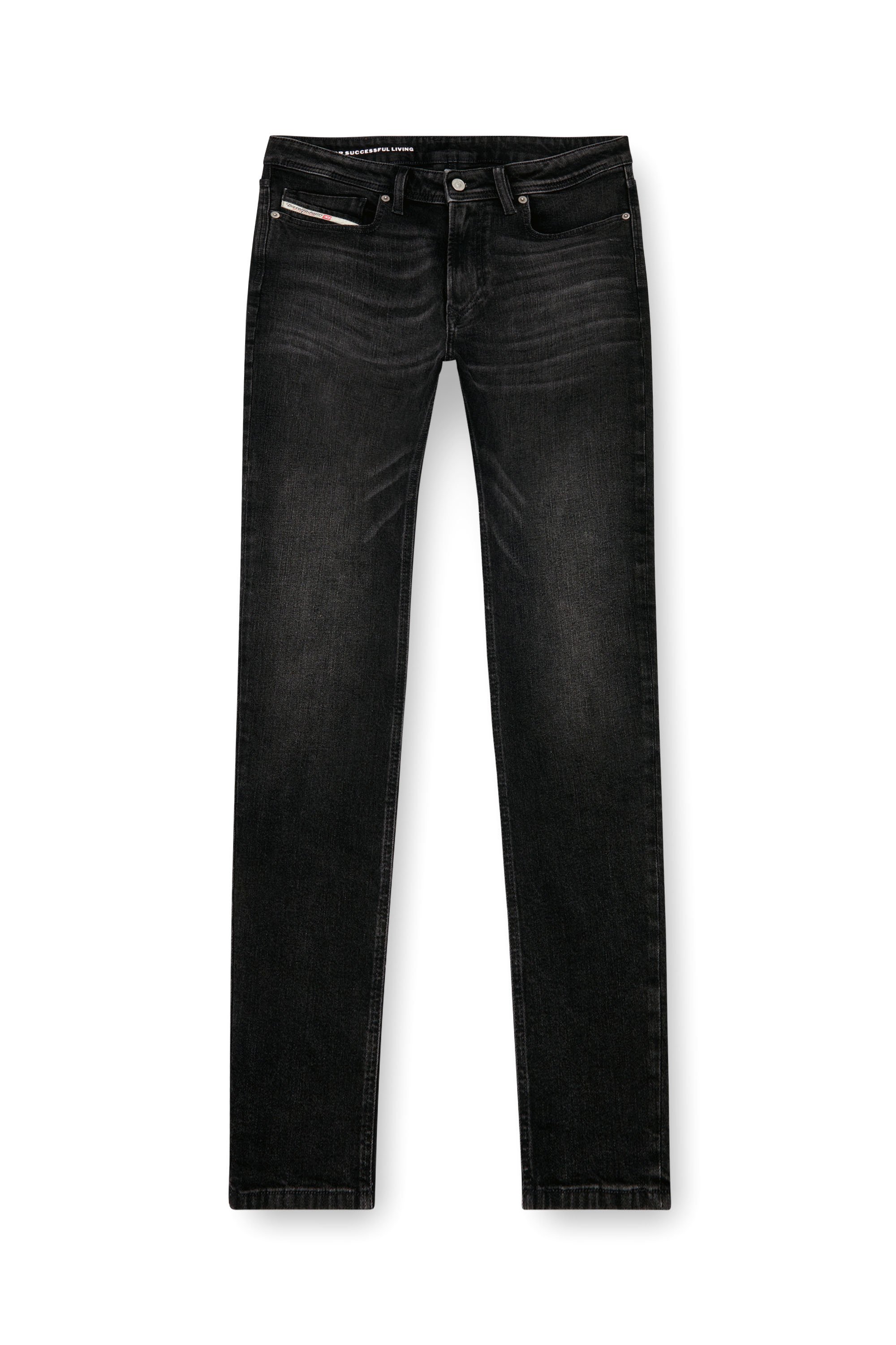 Diesel - Skinny Jeans 1979 Sleenker 0GRDA Homme, Noir/Gris foncé - Image 3