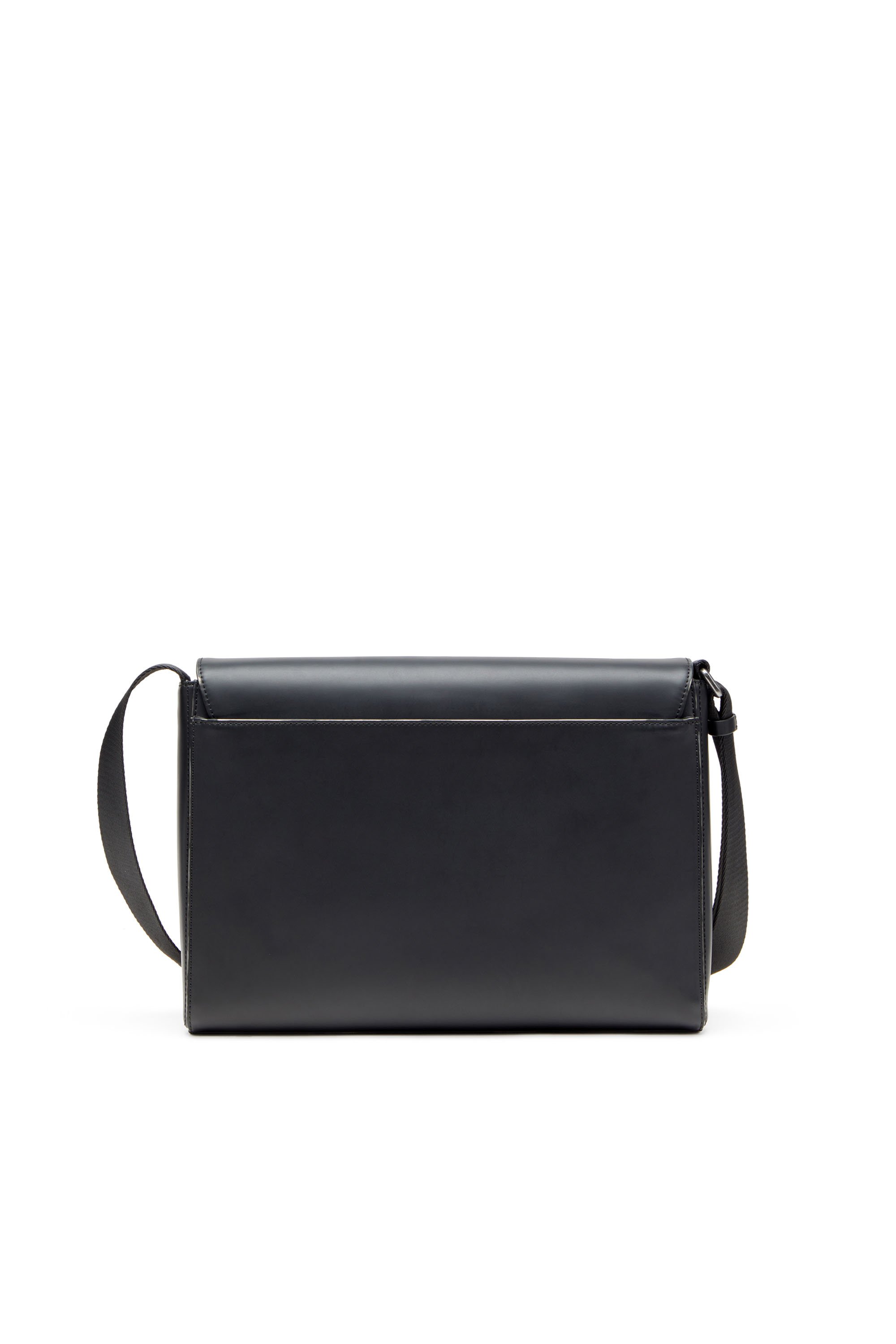 Diesel - DSL 3D MESSENGER S X, Man's Dsl 3D-Messenger bag in brushed PU in Black - 3