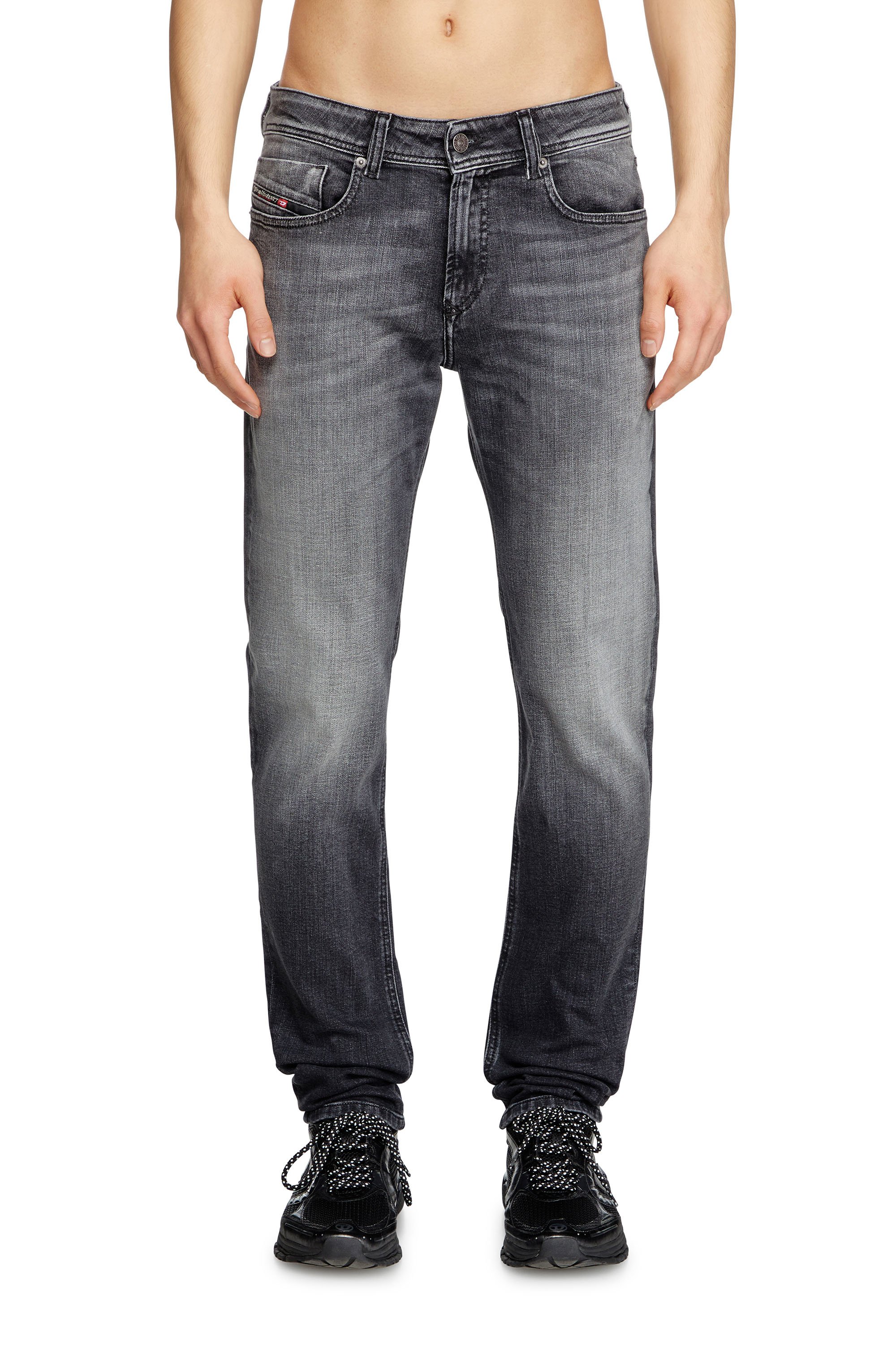 Diesel - Skinny Jeans 1979 Sleenker 09L01 Homme, Noir/Gris foncé - Image 1